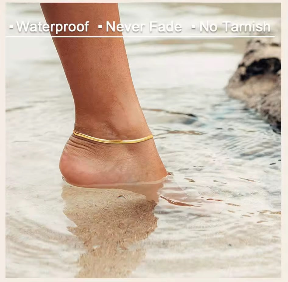 Snake Chain Bracelet/ Anklet