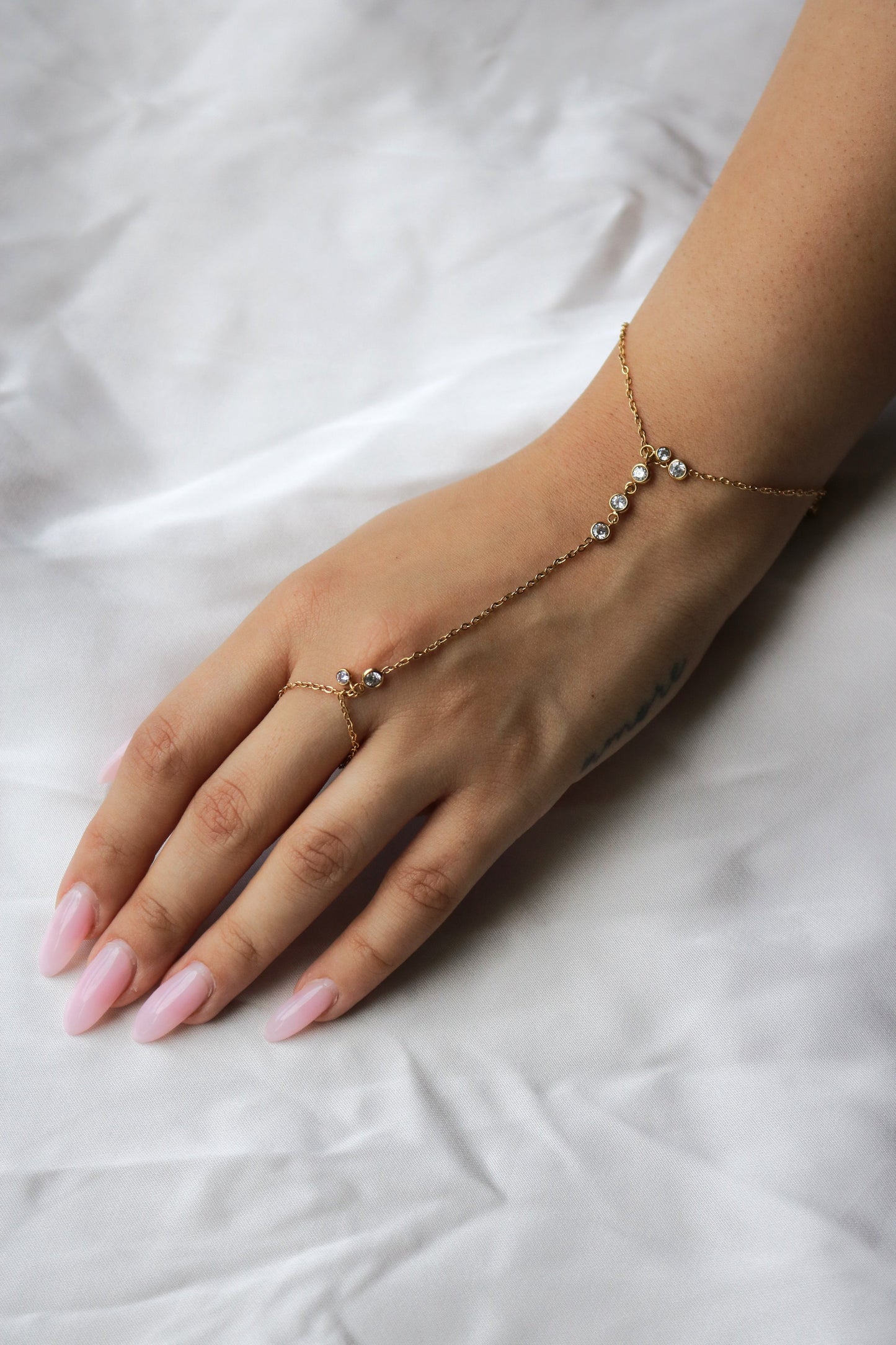 Hand Chain With Diamantés