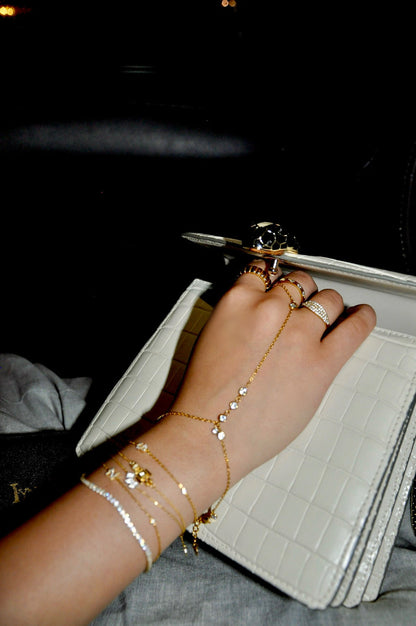 Hand Chain With Diamantés