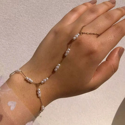 Pearly Hand Chain