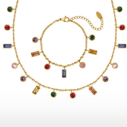 Colorfull Charm Necklace