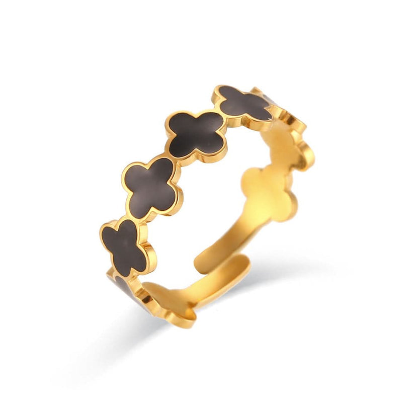 Clover Adjustable Ring 2