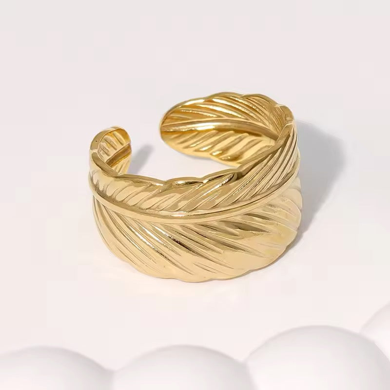 Leaf Adjustable Ring