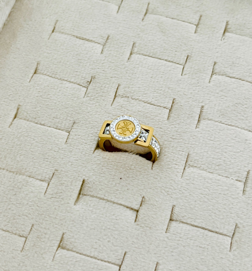18k Gold plated Tory Ring