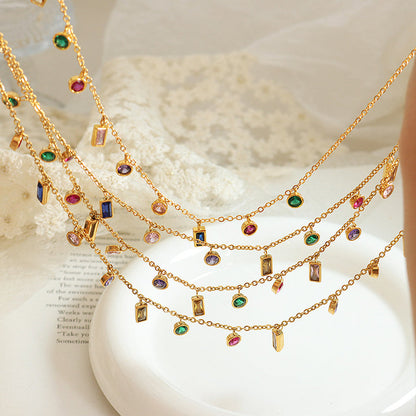 Colorfull Charm Necklace
